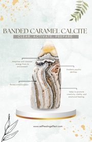 Banded Caramel Calcite